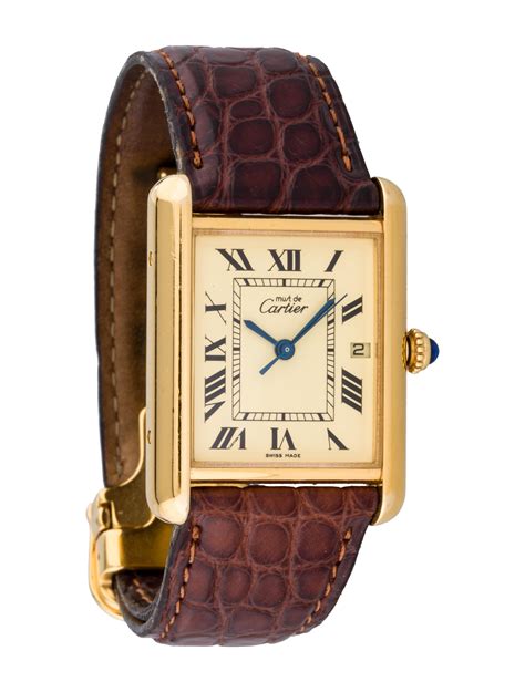 cartier tank must ladies|cartier full tank watch.